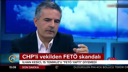 CHP'li İlhan Kesici partisinin genel başkanı gibi!