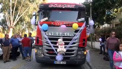 Tır ’Gelin Arabası’ Oldu