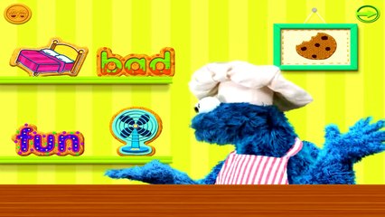 Seasame Street Alphabet Kitchen App - Cookie Monster & Elmo - Educational Kids Games