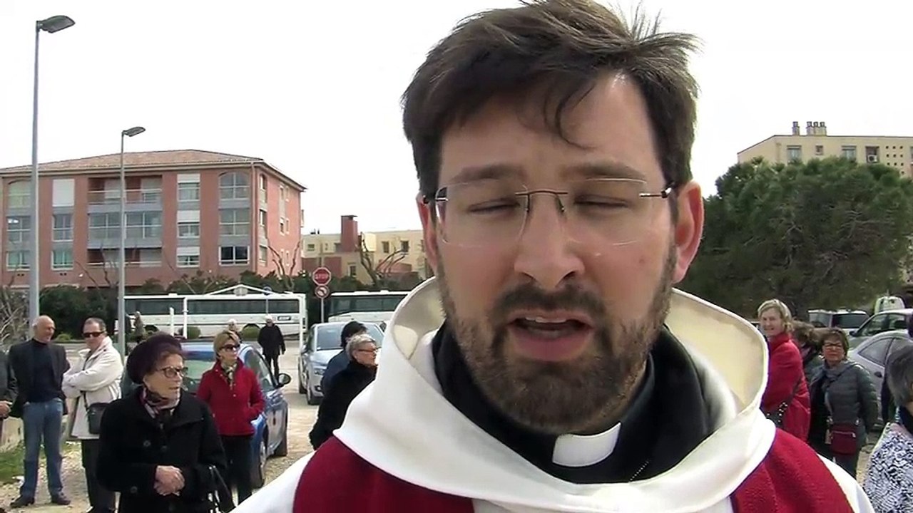 Les explications de Thomas Poussier, vicaire de la Paroisse de Martigues.