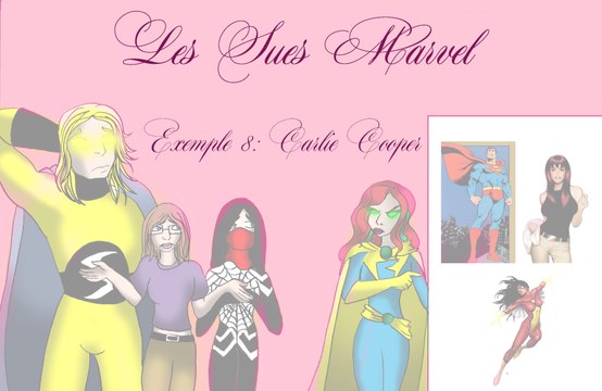 La société des mary sue épisode 09 : Les Sues Marvel (Carlie Cooper)
