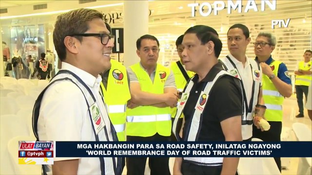 Mga hakbangin para sa road safety, inilatag ngayong 'World Remembrance Day of Road Traffic Victims'