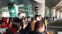 JANG KEUN SUK AT KOMATSU AIRPORT ARRİVAL TO INCHEON AIRPORT KOREA 19.11.2017