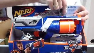Review: Nerf Elite Strongarm Unboxing and Demo (The maverick reimagined)