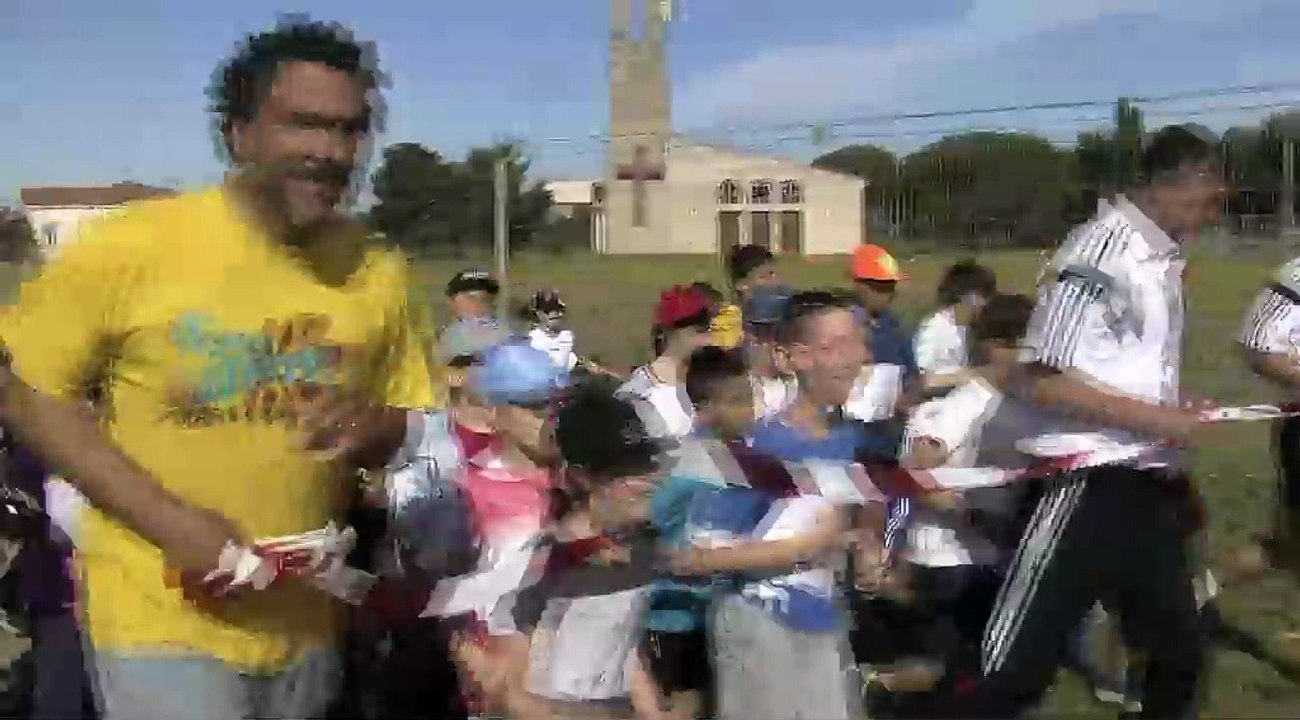 Les réactions des petits coureurs !