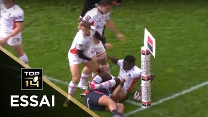 TOP 14 - Essai Dug CODJO (USO) - Paris - Oyonnax - J10 - Saison 2017/2018