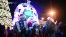Guatemala enciende su espíritu navideño con un árbol gigante