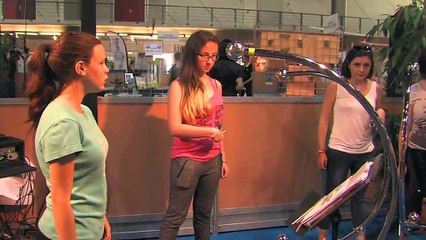 Concert de Bao Tao dans les allées du Salon des Jeunes