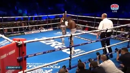 Enorme KO en boxe de Zolani Tete sur Siboniso Gonya... en 5 secondes