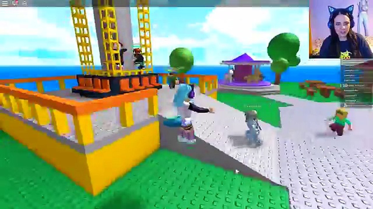 ROBLOX Natural Disaster Survival ft. Kawaii Kunicorn!! ✨