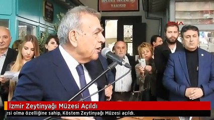 İzmir Zeytinyağı Müzesi Açıldı