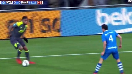 Nicolas Isimat-Mirin Goal HD - Zwolle 0 - 1 PSV - 19.11.2017 (Full Replay)