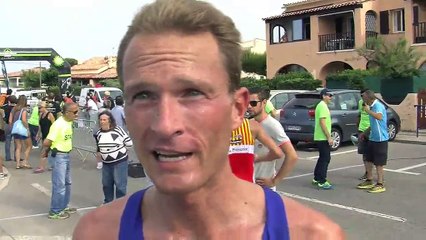 Fabrice Evrard vainqueur de la course des Embruns