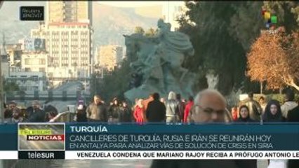 Reunión entre Rusia, Turquía e Irán sobre la crisis en Siria