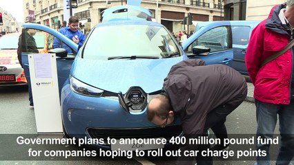 UK wants more electric and driverless cars