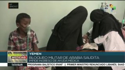 Bloqueo militar saudí impide ingreso de ayuda médica a Yemen