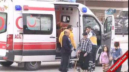 Evde sis bombası patladı