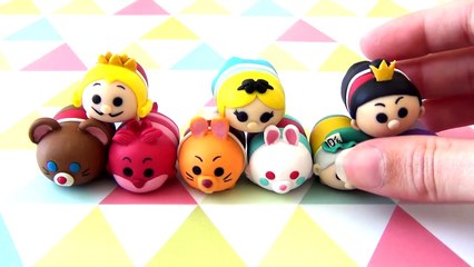 Toutes mes créations Fimo de la collection Tsum Tsum Alice au Pays des Merveilles !