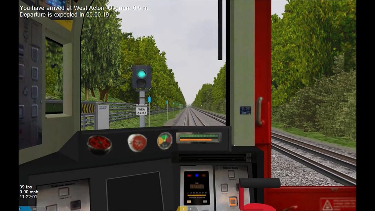 OpenBVE HD: London Underground Central Line 1992TS Cab Ride ATO Mode Ealing Broadway - Liverpool St.