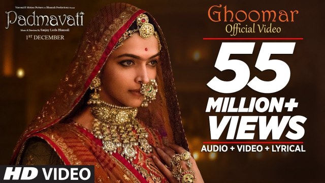 Padmavati Ghoomar Song¦ Deepika Padukone¦ Shahid Kapoor¦ Ranveer Singh¦Shreya Ghoshal¦Swaroop Khan