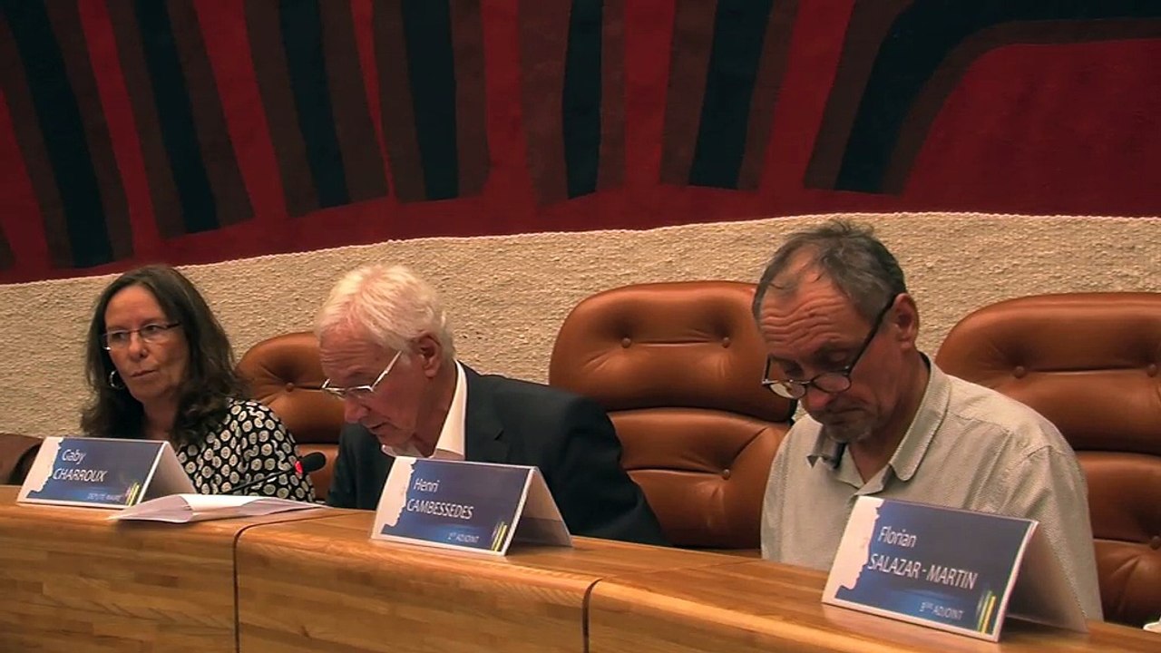 L'intervention du maire de Martigues Gaby Charroux hier soir en Conseil.