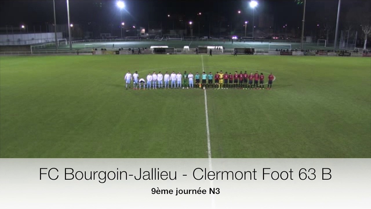 FC Bourgoin-Jallieu - Clermont Foot B : le résumé vidéo