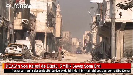 DEAŞ'ın Son Kalesi de Düştü, 3 Yıllık Savaş Sona Erdi