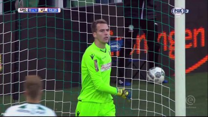 Fankaty Dabo inscrit un but contre son camp de 30 mètres