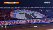 FK Borac - FK Željezničar / Koreografija Lešinara