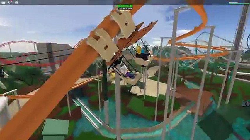 Roblox Point Theme Park Roller Coaster Roleplay Radiojh Games Video Dailymotion - longest water slide ever roblox