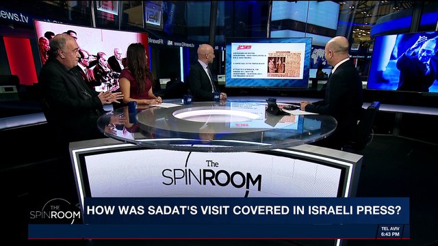 THE SPIN ROOM | How was Sadat's visit covered in Israeli press? | Sunday, November 19th 2017