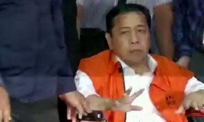 Setya Novanto Tiba di Rutan KPK