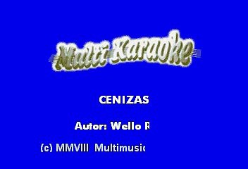 Javier Solis - Cenizas (Karaoke)