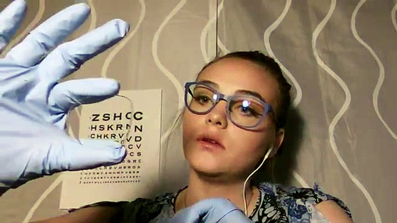ASMR Eye Exam Role Play