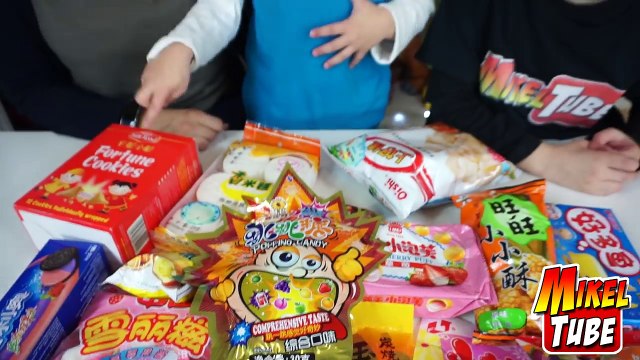 DULCES de CHINA - Probamos Chuches Orientales en Mikel Tube
