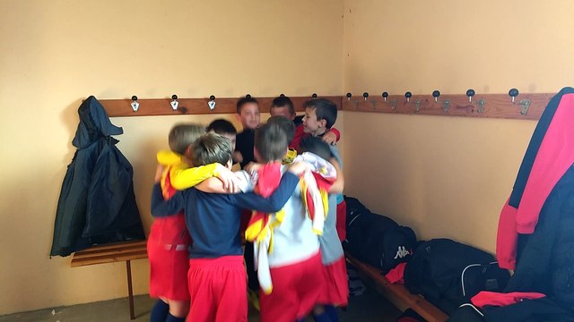 U10/11 - L'ambiance des vestiaires après 2 victoires !