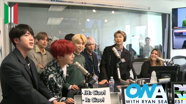 [SUB ITA] BTS On Air with Ryan Seacrest