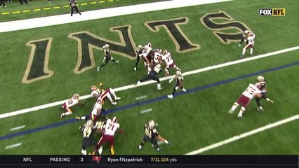 Samaje Perine punches in TD on goal line