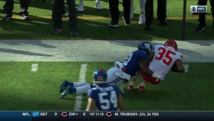 Landon Collins absolutely stuffs Charcandrick West to force 4th down
