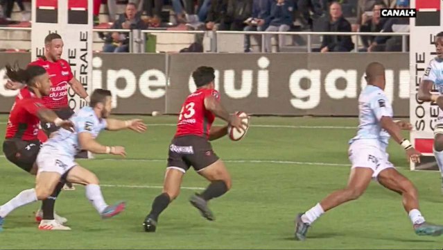 Excellent essai personnel de Malakai Fekitoa pour son premier essai en Top 14