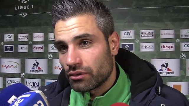 Toute la déception stéphanoise incarnée par le capitaine Loïc Perrin