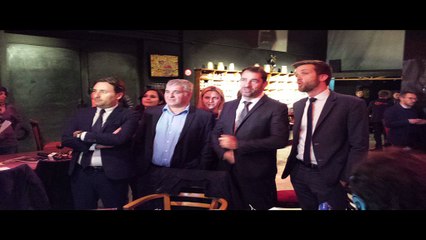 Christophe Castaner vient de découvrir les premières estimations.