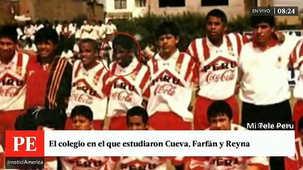 Cuáles eran las notas de Farfán en el colegio