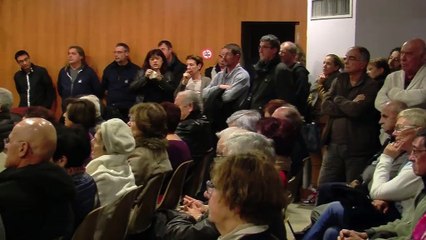 Extrait de la cérémonie des voeux du maire dans le quartier de Croix-Sainte.