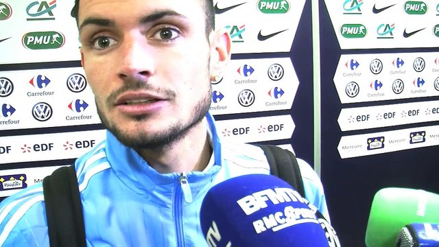 La réaction de Rémy Cabella après la qualification contre Montpellier