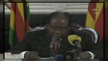 Роберт Мугабе в воскресном телеобращении к нации вопреки ожиданиям не объявил об отставке с поста президента Зимбабве