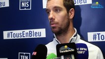 Coupe Davis 2017 - FRA-BEL - Richard Gasquet : 