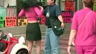 Hot Girl Changing Dress In Public Place   hot clip funny prank