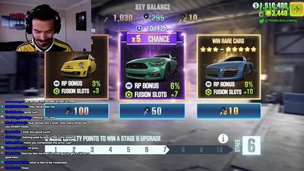 CSR Racing 2 WORSE LUCK EVER in GOLD KEYS