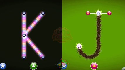 Letters School A-Z WHT Style : Education app : preview app for kids